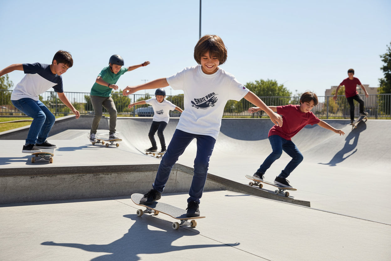 Kids Premium Crewneck T-Shirt | Champion T435