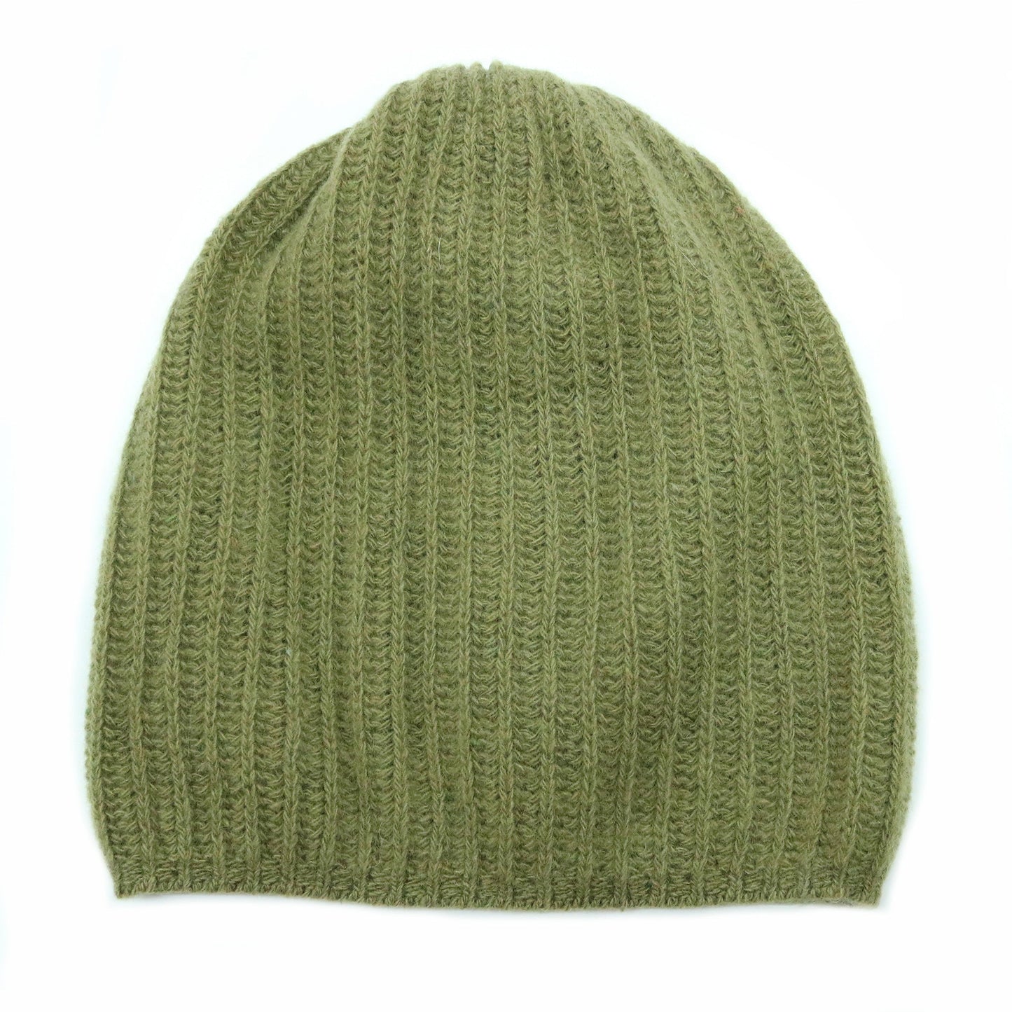 CASHMERE SLOUCHY RIBBED HAT