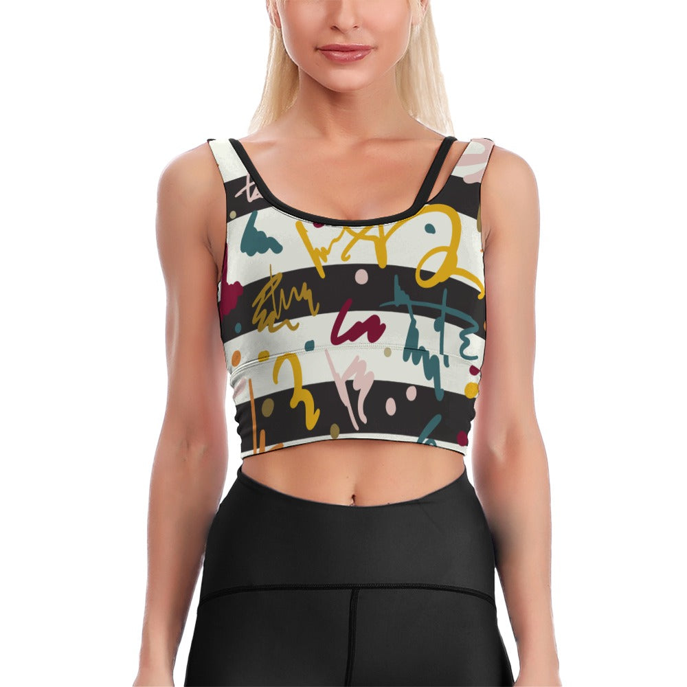 Women's Designed Yoga Vest