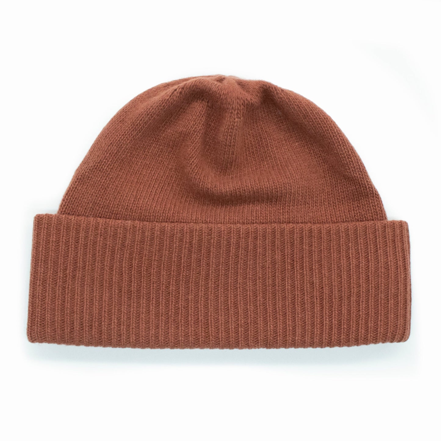 MEN'S BEANIE HAT WITH RIBBED CUFF