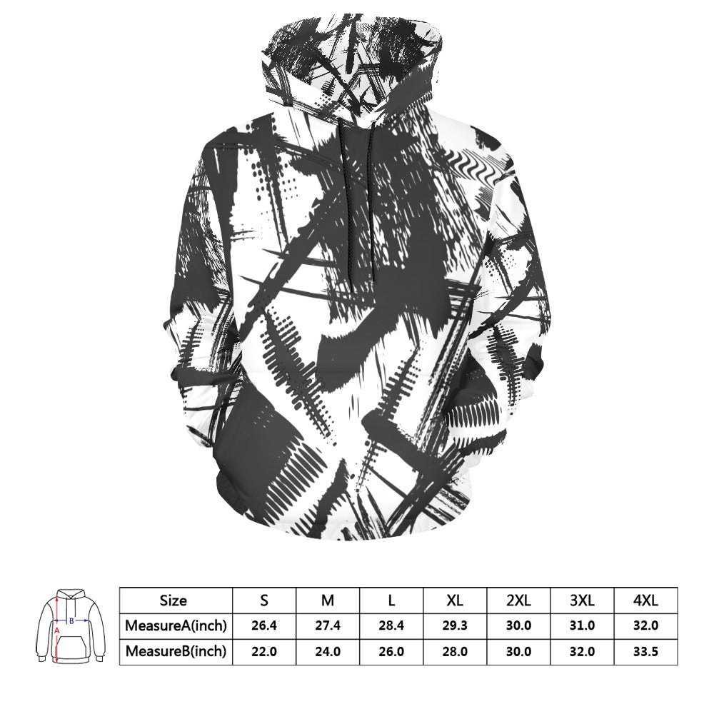 Men's All Over Print Hoodie (USA Size) (Model H13)