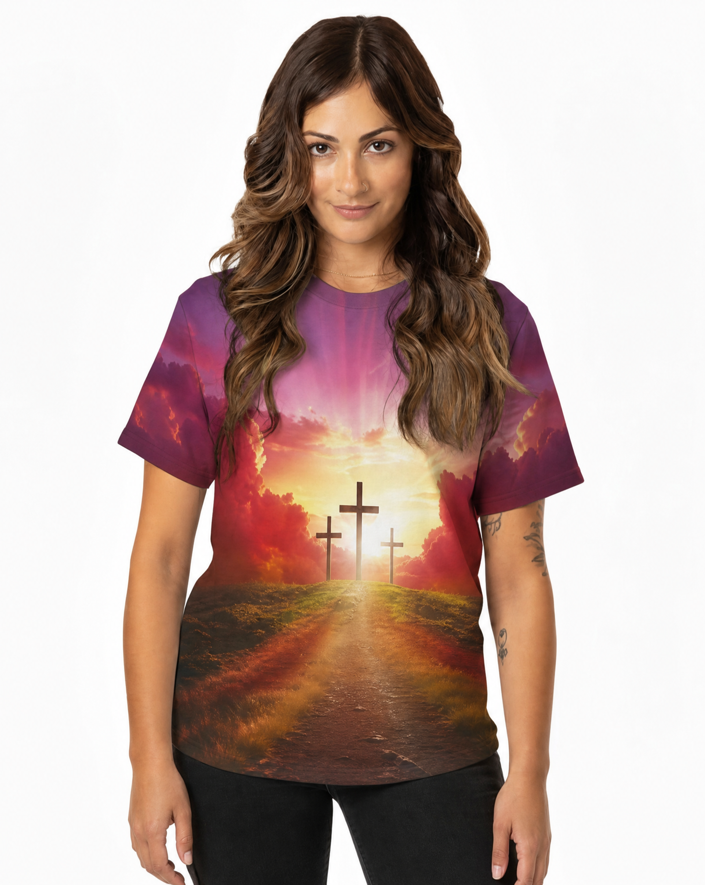 Risen Glory All-Over Print Unisex T-Shirt