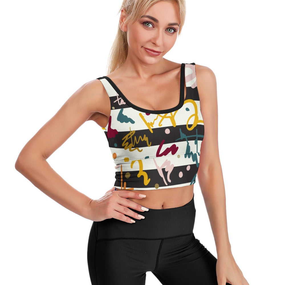 Women's Designed Yoga Vest