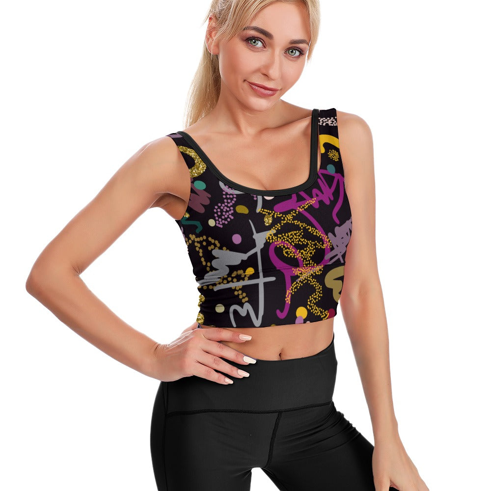 Women's Designed Yoga Vest