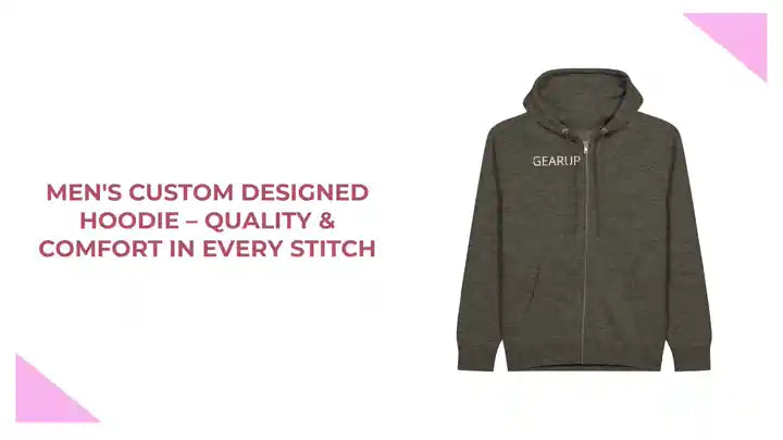 Men&#039;s Custom Designed Hoodie &ndash; Quality &amp; Comfort in Every Stitch by@Outfy