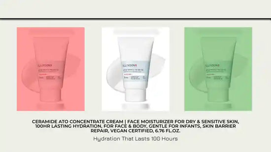 Ceramide Ato Concentrate Cream | Face Moisturizer for Dry &amp; Sensitive Skin, 100Hr Lasting Hydration, for Face &amp; Body, Gentle for Infants, Skin Barrier Repair, Vegan Certified, 6.76 Fl.Oz. by@Outfy