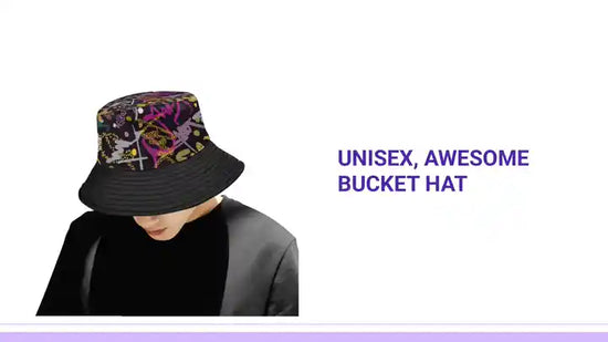 Unisex, Awesome Bucket Hat by@Outfy
