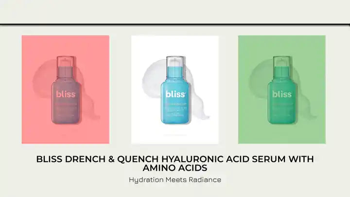 Bliss Drench &amp; Quench Hyaluronic Acid Serum with Amino Acids by@Outfy