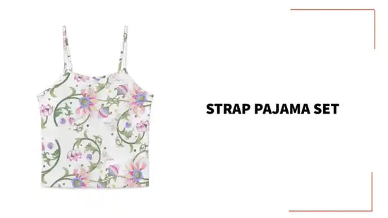Strap pajama Set by@Outfy